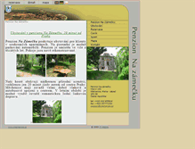 Tablet Screenshot of pension.mechenice.cz