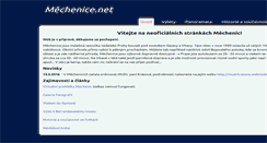 Desktop Screenshot of mechenice.net